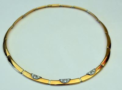 Collana, Girocollo , Fontana , in Oro Giallo, Oro