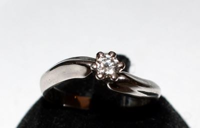 Anello in Oro Bianco e Diamanti