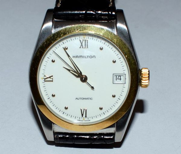 OROLOGIO DA POLSO HAMILTON IN ACCIAIO,                                    