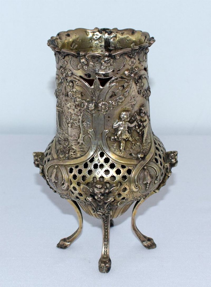 Vasetto per Essenze, Augsburg Germania, Sec. XIX