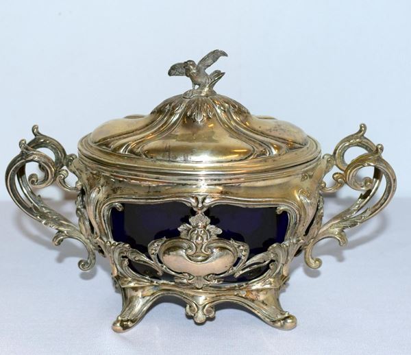 ZUCCHERIERA, FRANCIA SEC. XIX                                               - Asta GIOIELLI, ARREDI D'ANTIQUARIATO, DIPINTI E SCULTURE - Poggio Bracciolini Casa d'Aste