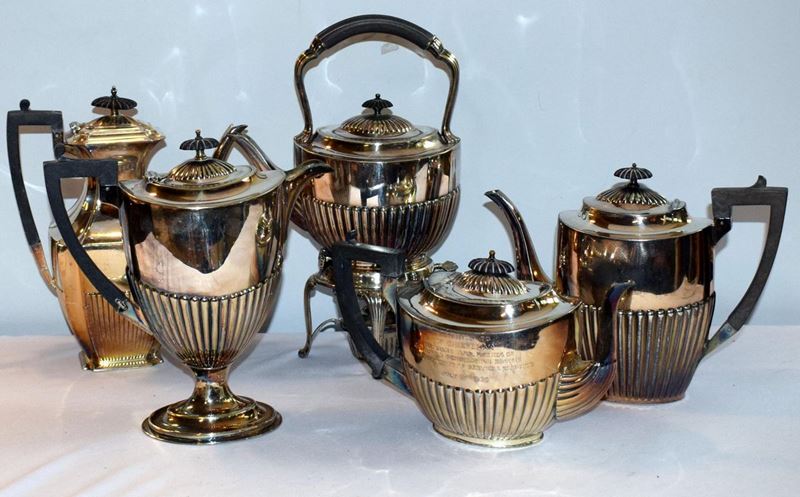 Samovar, Tre Teiere e Caffettiera