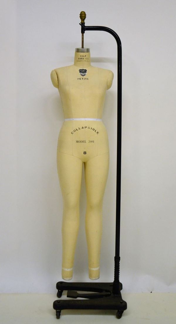 Manichino sartoriale, prima metà del sec. XX,                             
