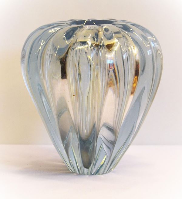 Vaso, sec. XX, in vero di Murano