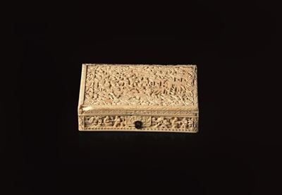 Scatola, Cina, Dinastia Qing, Sec. XIX