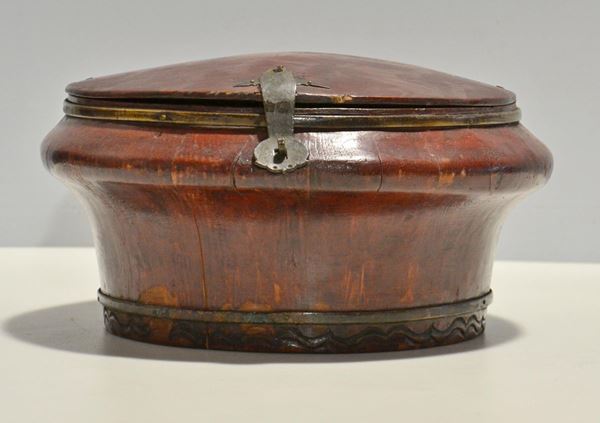 Contenitore, Birmania, sec. XX, in legno