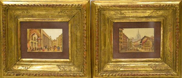 Scuola italiana, sec. XIX  - Asta GIOIELLI, ARREDI D'ANTIQUARIATO, DIPINTI E SCULTURE - Poggio Bracciolini Casa d'Aste