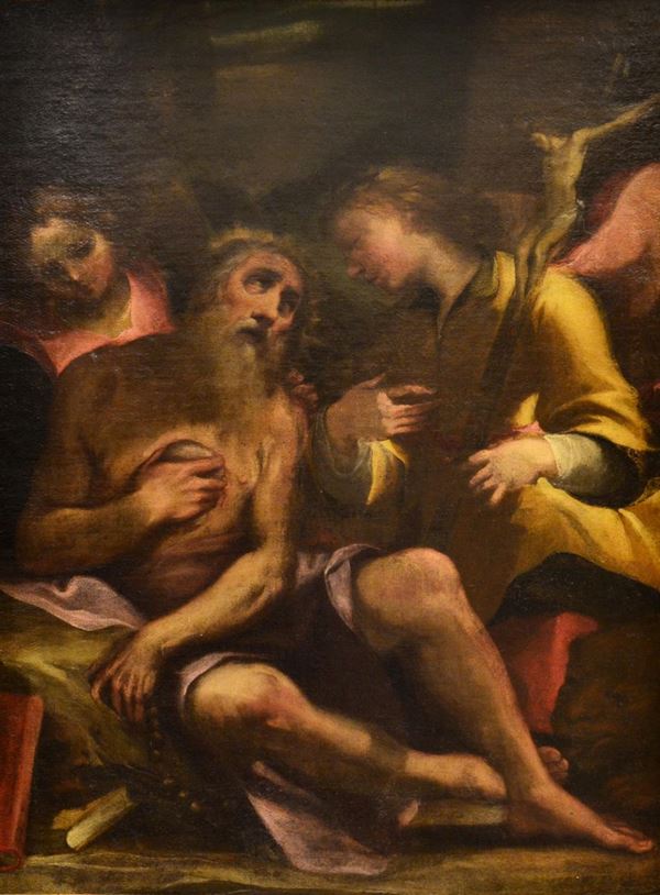Scuola italiana, sec. XVII  - Asta GIOIELLI, ARREDI D'ANTIQUARIATO, DIPINTI E SCULTURE - Poggio Bracciolini Casa d'Aste