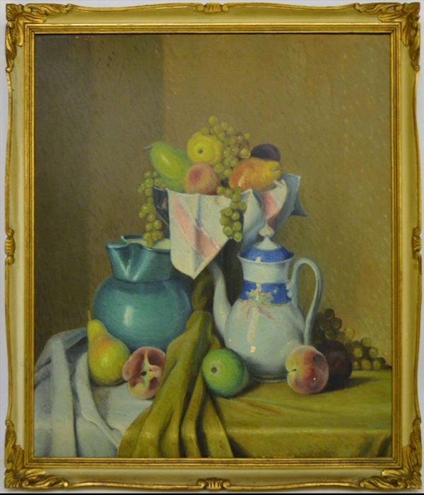 Valentino Ghiglia  - Asta GIOIELLI, ARREDI D'ANTIQUARIATO, DIPINTI E SCULTURE - Poggio Bracciolini Casa d'Aste