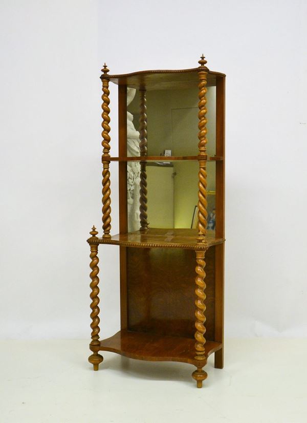 Etagere, inizi sec. XX,  - Asta GIOIELLI, ARREDI D'ANTIQUARIATO, DIPINTI E SCULTURE - Poggio Bracciolini Casa d'Aste
