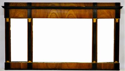 Specchiera, Impero, Lastronata in Noce,