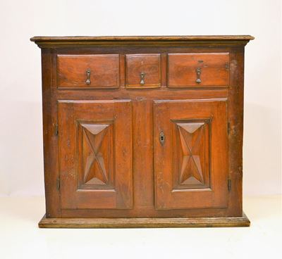 Credenza, Piemonte, Sec. XVII,