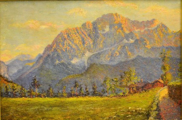 Scuola italiana, sec. XX  - Asta GIOIELLI, ARREDI D'ANTIQUARIATO, DIPINTI E SCULTURE - Poggio Bracciolini Casa d'Aste