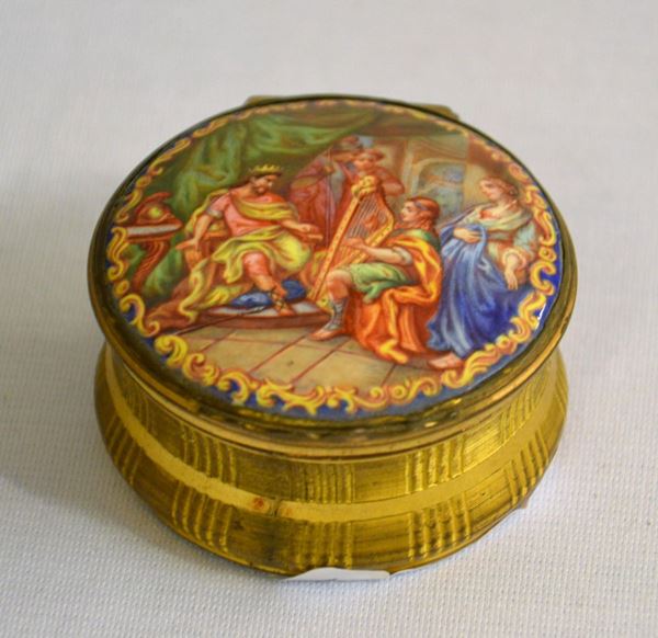 Tabacchiera, Ausburg, sec. XVIII,