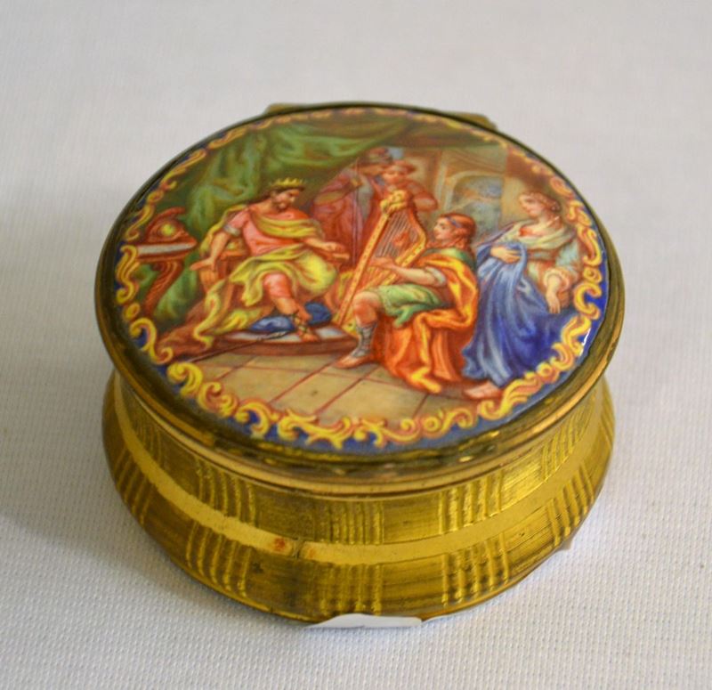 Tabacchiera, Ausburg, Sec. XVIII,