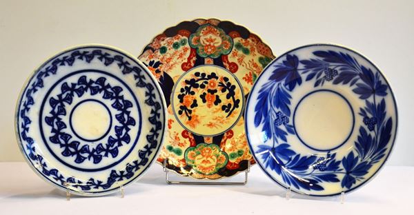 Piatto, sec. XIX, in arte orientale,