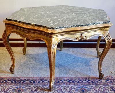 Tavolino Esagonale, Sec. XX,