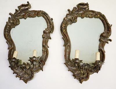 Coppia di Specchiere, Fine Sec. XVIII