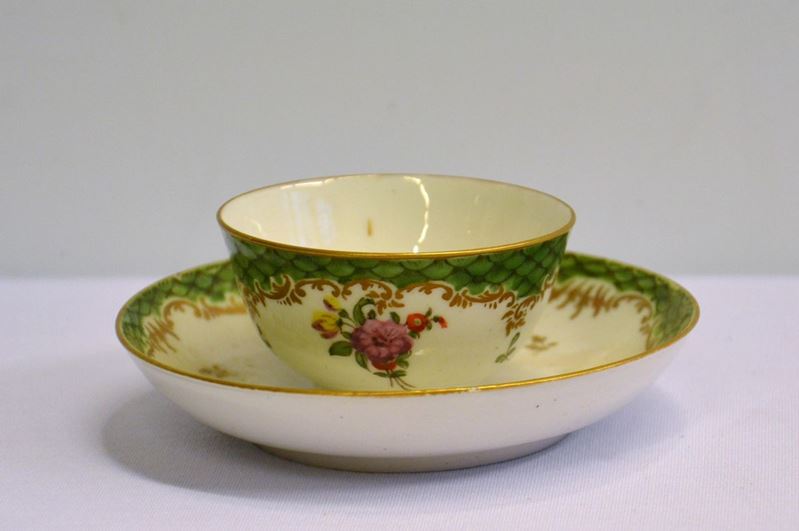 Tazzina con Piattino, Fine Sec. XVIII,