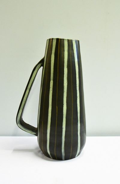 Brocca, Sec. XX, in Terracotta Smaltata