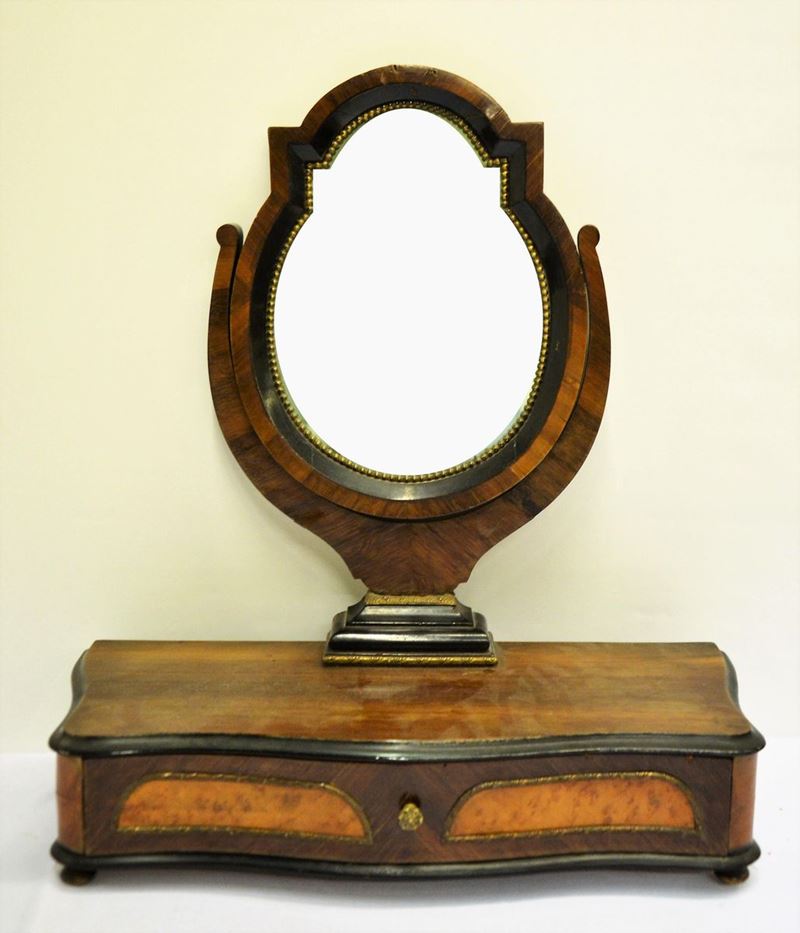 Specchio a Bilico da Tavolo, Fine Sec. XIX,