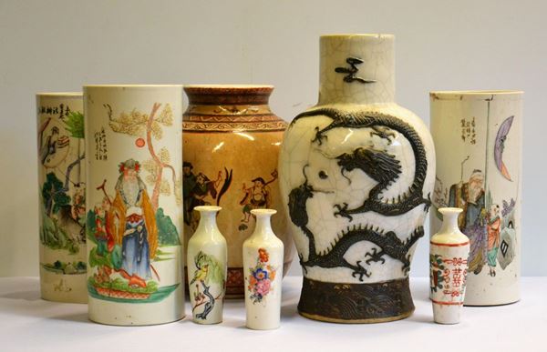 Otto vasi, arte orientale, sec. XIX e XX,&nbsp;&nbsp;&nbsp;&nbsp;&nbsp;&nbsp;&nbsp;&nbsp;&nbsp;&nbsp;&nbsp;&nbsp;&nbsp;&nbsp;&nbsp;&nbsp;&nbsp;&nbsp;&nbsp;&nbsp;&nbsp;&nbsp;&nbsp;&nbsp;&nbsp;&nbsp;&nbsp;&nbsp;&nbsp;&nbsp;&nbsp;&nbsp;&nbsp;