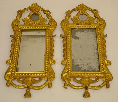 Coppia di Specchierine, Sec. XVIII,