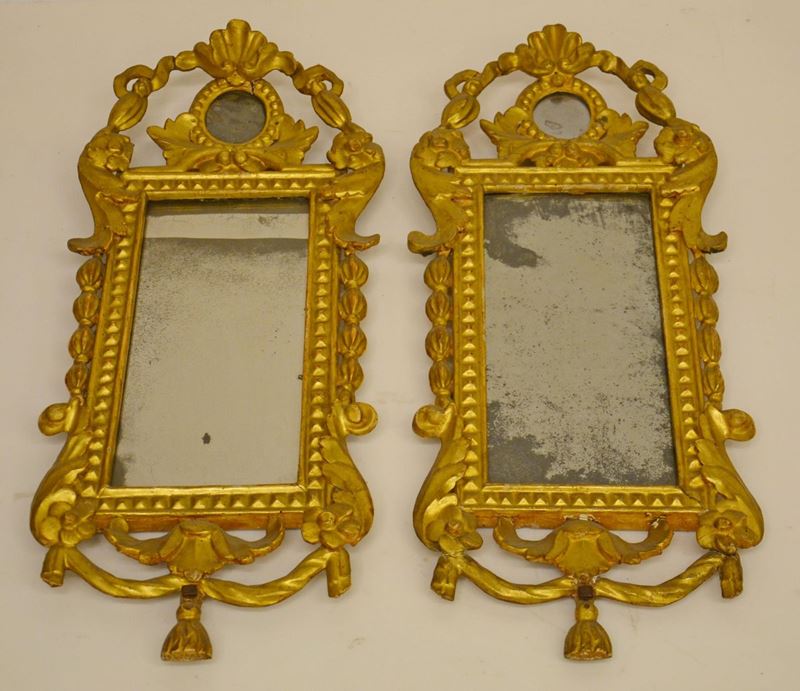 Coppia di Specchierine, Sec. XVIII,