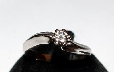 Anello in Oro Bianco e Diamanti