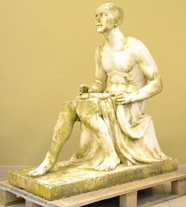 Scultura, inizi sec. XX, in marmo