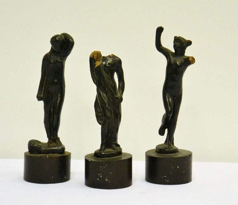 Tre Piccole Sculture, Sec. XX,