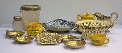 Centrotavola, Vassoio, Brocca, Sei Lavadita,