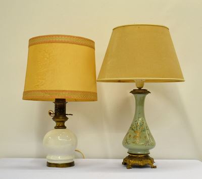 Lume da Tavolo a Petrolio in Ceramica