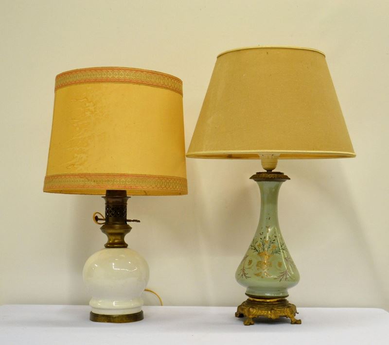 Lume da Tavolo a Petrolio in Ceramica