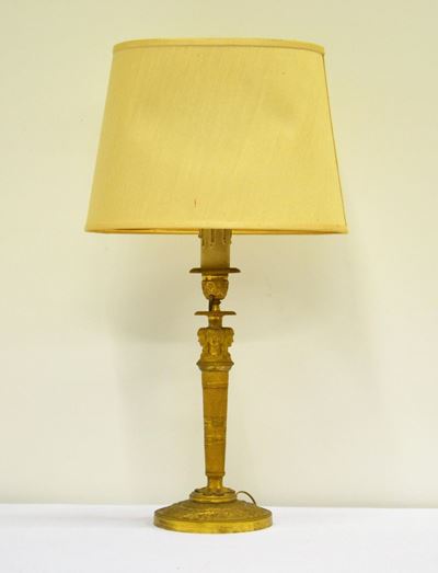 Candeliere in Bronzo, Sec. XIX,