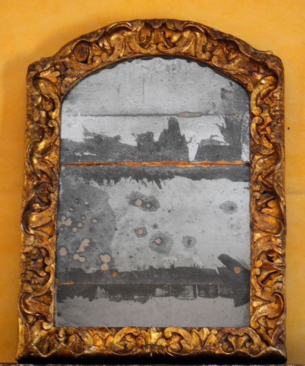 Specchiera, in stile 700,                                                   - Asta GIOIELLI, BENI D'ANTIQUARIATO E DIPINTI DAL XVII AL XX SECOLO - Poggio Bracciolini Casa d'Aste