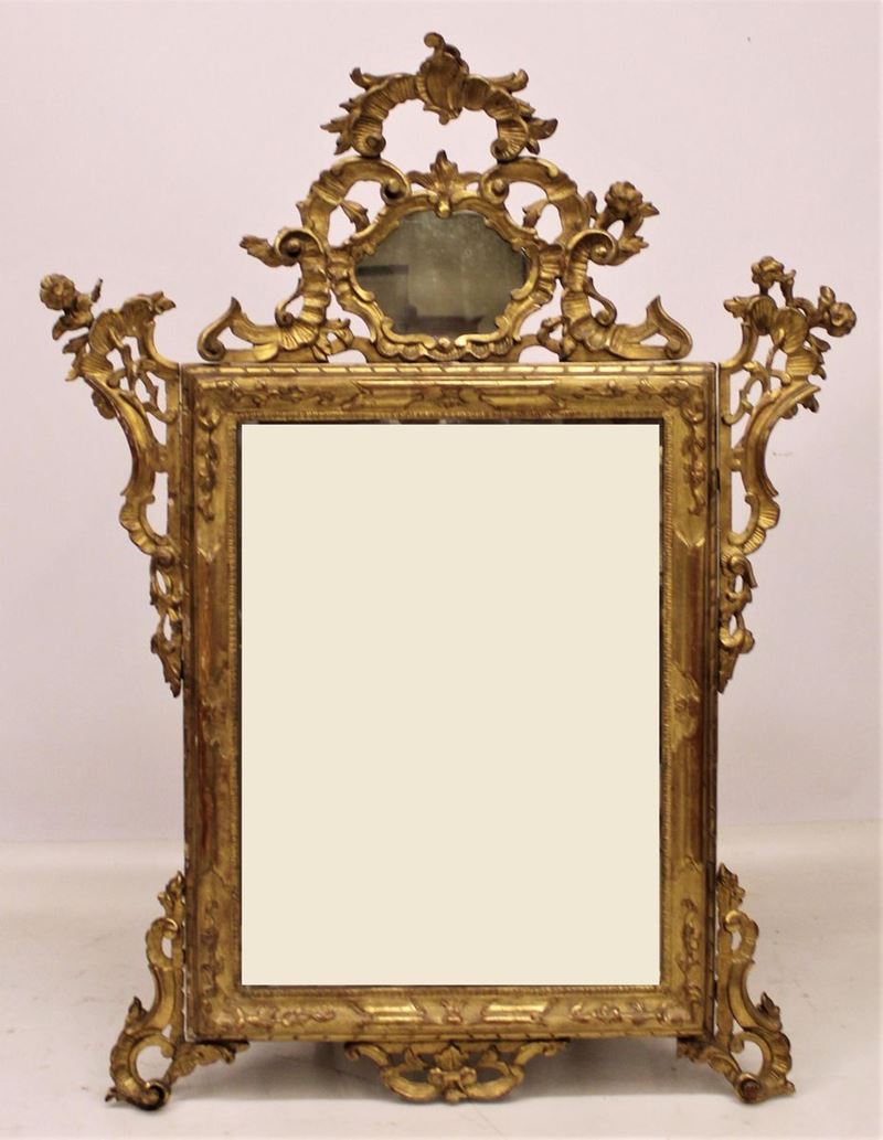 Specchiera, Sec. XVIII, in Legno