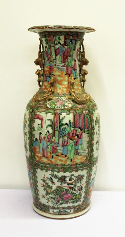 Grande Vaso in Porcellana di Canton a