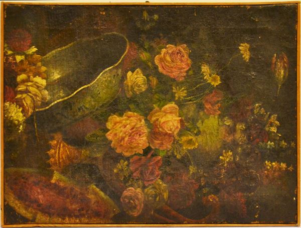 Scuola italiana, sec. XX  - Asta GIOIELLI, BENI D'ANTIQUARIATO E DIPINTI DAL XVII AL XX SECOLO - Poggio Bracciolini Casa d'Aste