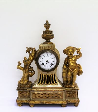Orologio da Tavolo, Sec. XIX, in Legno