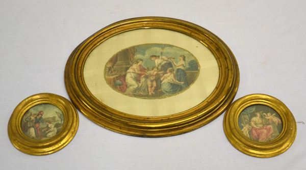 Scuola francese, sec. XIX  - Asta GIOIELLI, BENI D'ANTIQUARIATO E DIPINTI DAL XVII AL XX SECOLO - Poggio Bracciolini Casa d'Aste