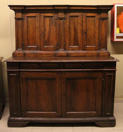 Credenza Doppio Corpo, in Stile 600,