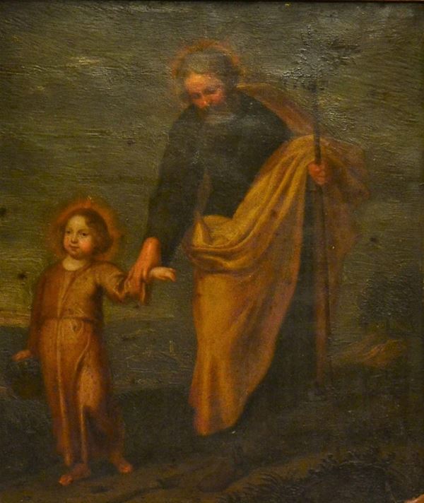Scuola italiana, sec. XVII  - Asta GIOIELLI, BENI D'ANTIQUARIATO E DIPINTI DAL XVII AL XX SECOLO - Poggio Bracciolini Casa d'Aste