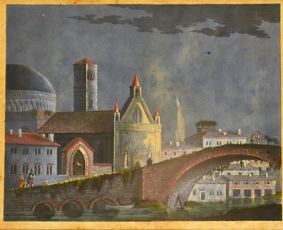 Incisione di Luigi Rados (1773-1840), da