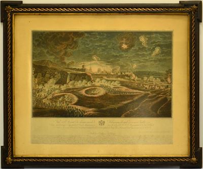 Incisione di Charles Schutz, da Petrich, Vue