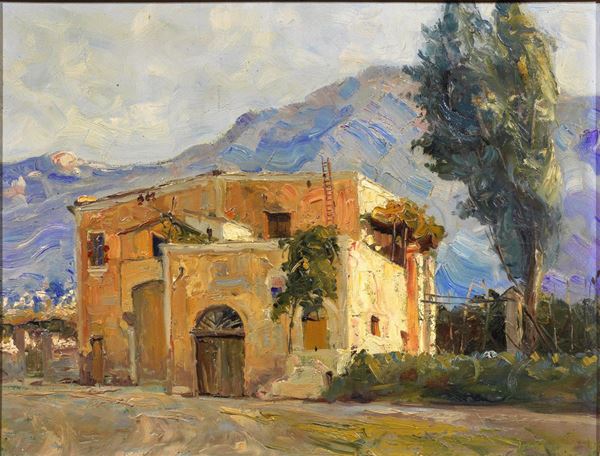 Ezechiele Guardascione  - Asta GIOIELLI, BENI D'ANTIQUARIATO E DIPINTI DAL XVII AL XX SECOLO - Poggio Bracciolini Casa d'Aste