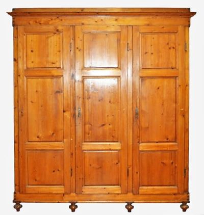 Armadio, Sec. XIX, in Legno di Conifera,