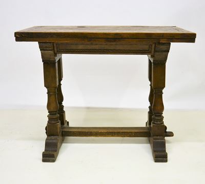 Tavolino, in Noce, Piano Rettangolare