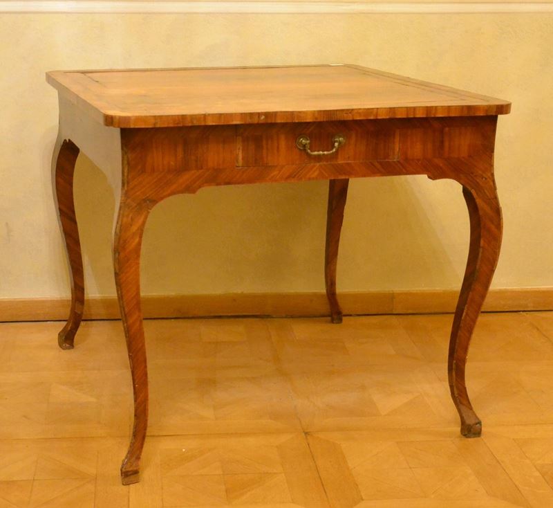 Tavolino da Gioco, Sec. XVIII,