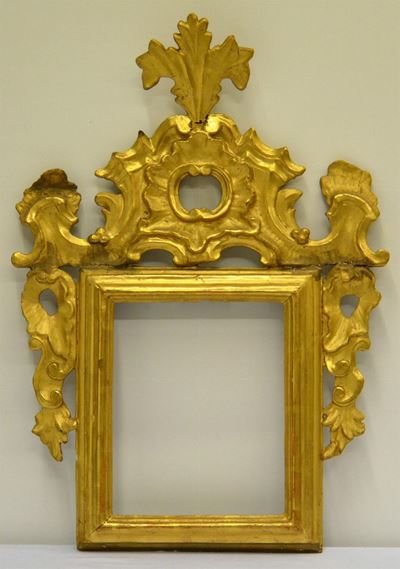 Cornice, Sec. XVIII, in Legno Dorato